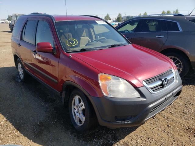 HONDA CR-V EX 2002 with VIN JHLRD78872C813516 - Photo from auction
