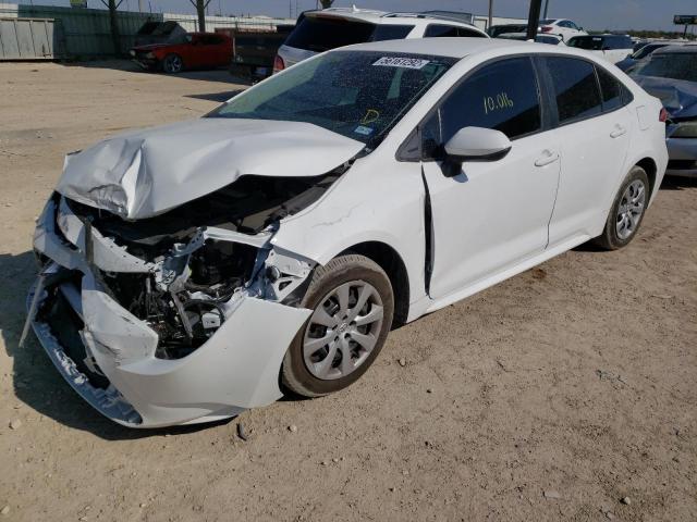 Photo 2 from auction – 2022 TOYOTA COROLLA LE with VIN 5YFEPMAE1NP316586