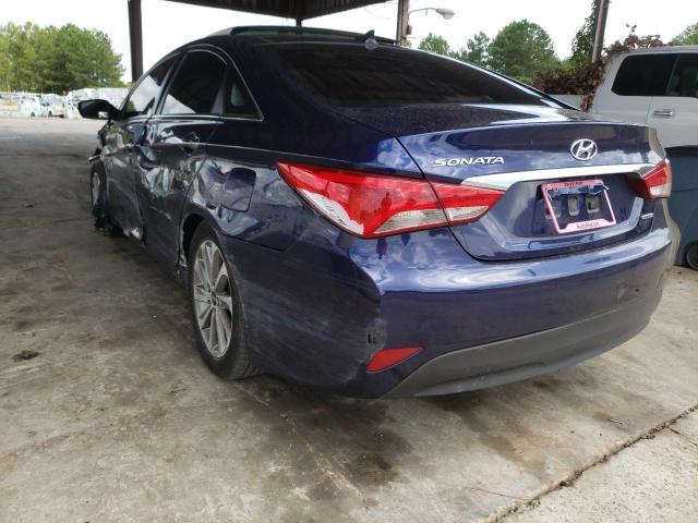 Photo 3 from auction – 2014 HYUNDAI SONATA SE with VIN 5NPEC4AC8EH880629