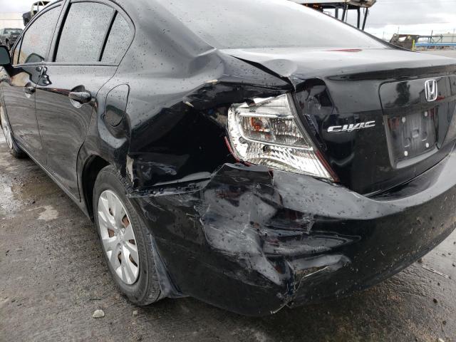 Photo 9 from auction – 2012 HONDA CIVIC LX with VIN 2HGFB2F53CH336195