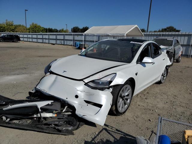Photo 2 from auction – 2022 TESLA MODEL 3 with VIN 5YJ3E1EB5NF144618