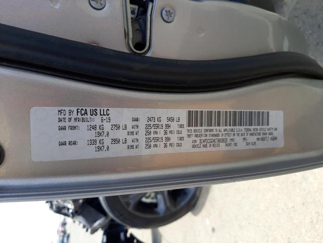 Photo 10 from auction – 2019 DODGE JOURNEY CR with VIN 3C4PDCGGXKT803833