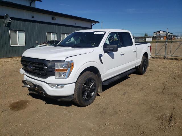 Photo 2 from auction – 2021 FORD F150 SUPER with VIN 1FTFW1E86MKE09577