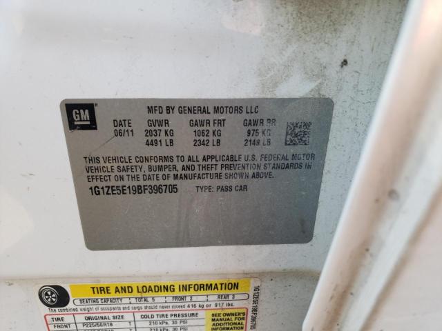 Photo 10 from auction – 2011 CHEVROLET MALIBU LTZ with VIN 1G1ZE5E19BF396705