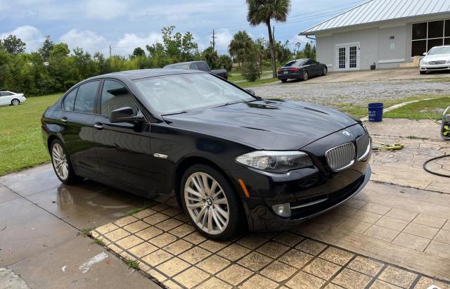 BMW 550 I 2011 with VIN WBAFR9C55BC618232 - Photo from auction