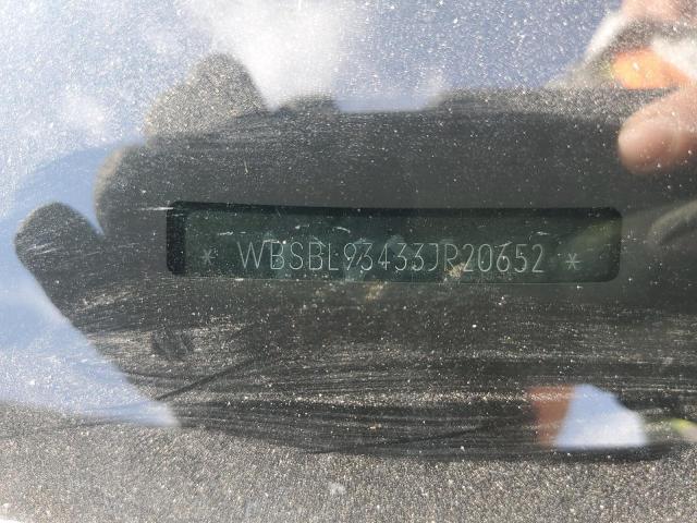 Photo 10 from auction – 2003 BMW M3 with VIN WBSBL93433JR20652