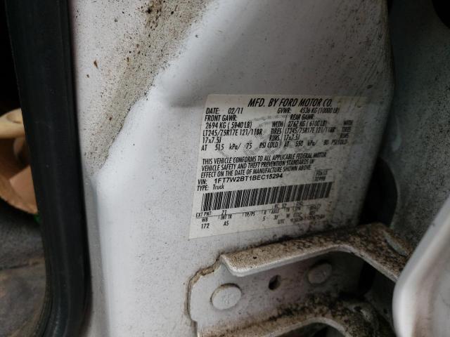 Photo 10 from auction – 2011 FORD F250 SUPER with VIN 1FT7W2BT1BEC15294
