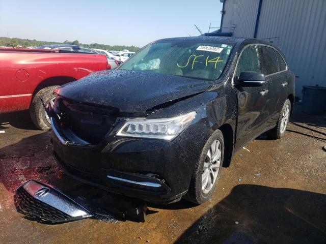 Photo 2 from auction – 2014 ACURA MDX TECHNO with VIN 5FRYD3H48EB010265