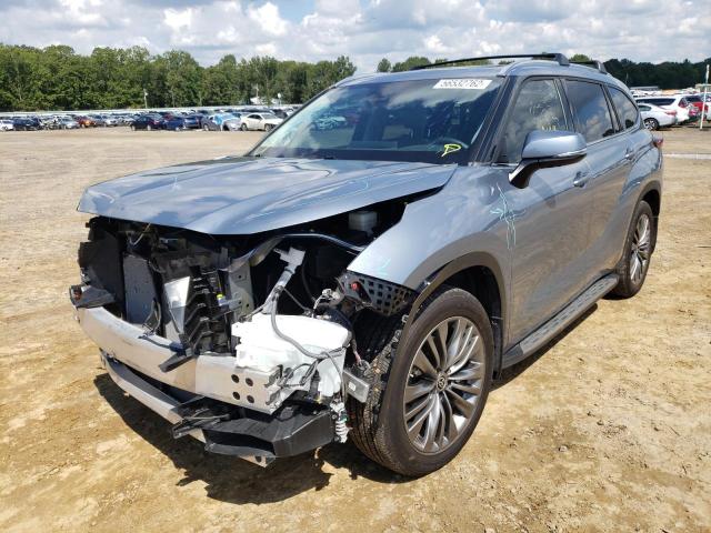 Photo 2 from auction – 2021 TOYOTA HIGHLANDER with VIN 5TDFZRAH8MS078814