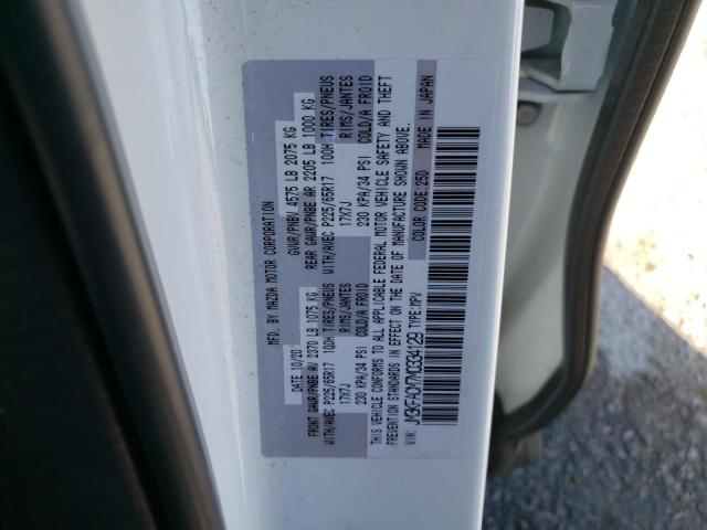 Photo 10 from auction – 2021 MAZDA CX-5 TOURI with VIN JM3KFACM7M0334129