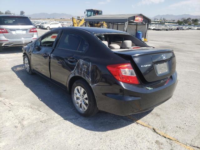 Photo 3 from auction – 2012 HONDA CIVIC LX with VIN 19XFB2F50CE371738