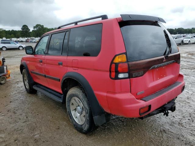 Photo 3 from auction – 2001 MITSUBISHI MONTERO SP with VIN JA4LS31R91P030591