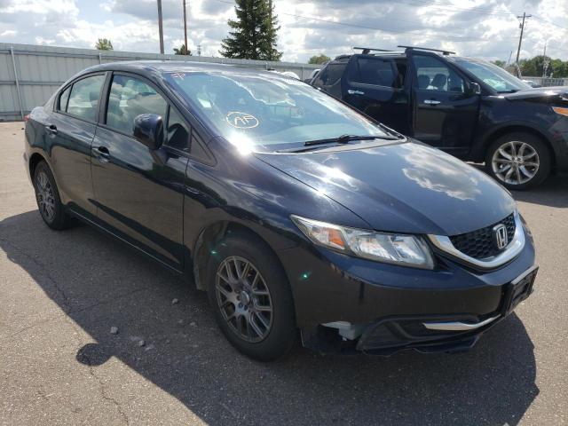 HONDA CIVIC LX 2013 with VIN 19XFB2F55DE024844 - Photo from auction