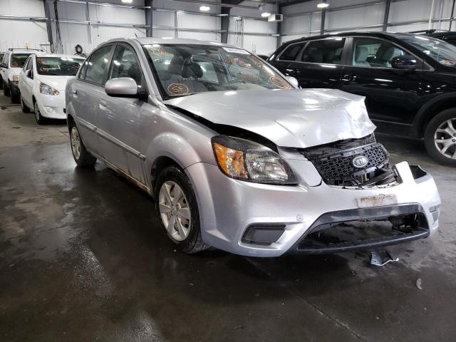 KIA RIO LX 2010 with VIN KNADH4A35A6637696 - Photo from auction