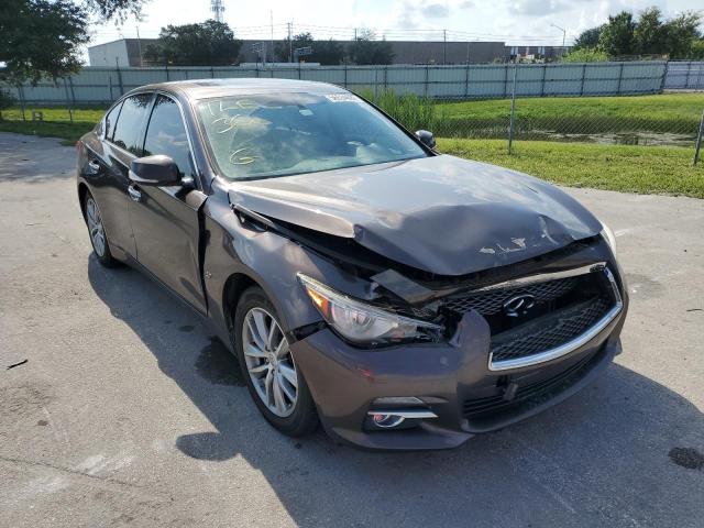 Photo 1 from auction – 2015 INFINITI Q50 BASE with VIN JN1BV7AP6FM344578