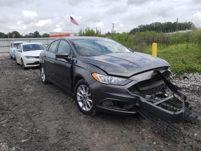 FORD FUSION SE 2017 with VIN 3FA6P0H73HR117712 - Photo from auction
