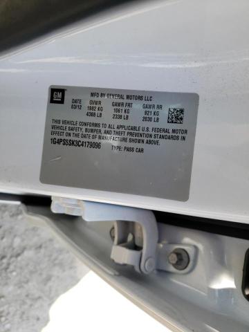 Photo 10 from auction – 2012 BUICK VERANO with VIN 1G4PS5SK3C4179096