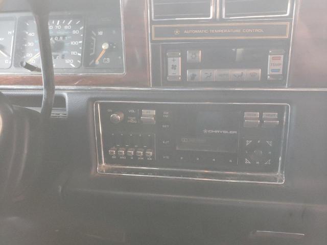 Photo 9 from auction – 1991 CHRYSLER IMPERIAL with VIN 1C3XY56R2MD168784