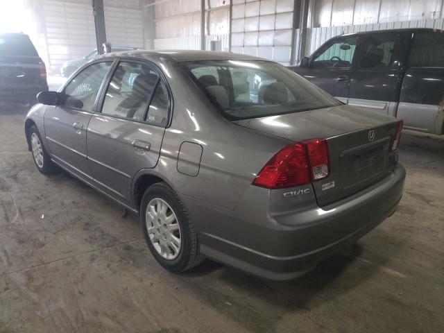 Photo 3 from auction – 2005 HONDA CIVIC LX with VIN 2HGES16515H516154