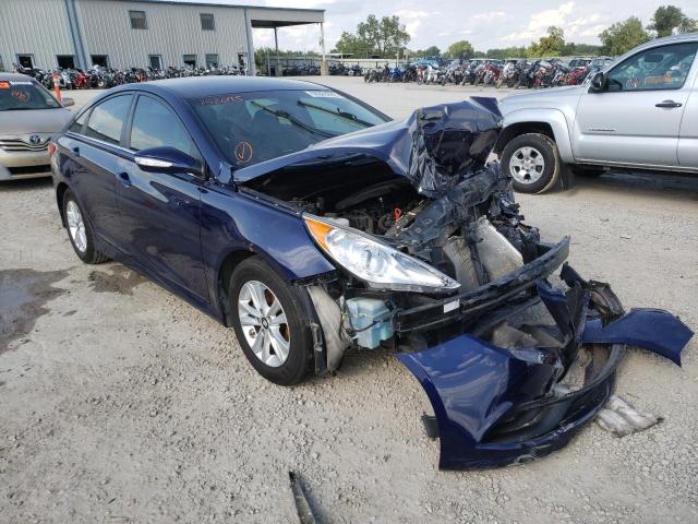 HYUNDAI SONATA GLS 2014 with VIN 5NPEB4AC9EH852695 - Photo from auction