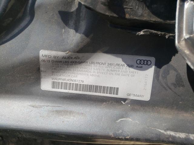Photo 10 from auction – 2013 AUDI A4 PREMIUM with VIN WAUFFAFL6DN051279