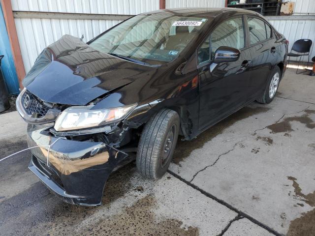Photo 2 from auction – 2014 HONDA CIVIC LX with VIN 2HGFB2F53EH514898