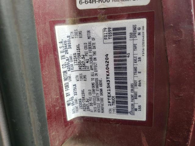 Photo 10 from auction – 1996 FORD F150 with VIN 1FTEX15H3TKA04204