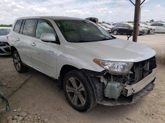 TOYOTA HIGHLANDER 2012 with VIN 5TDDK3EH8CS096232 - Photo from auction