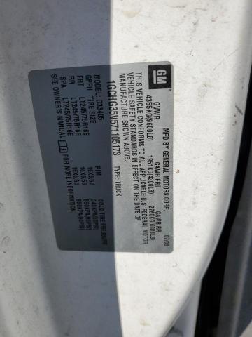 Photo 10 from auction – 2007 CHEVROLET EXPRESS G3 with VIN 1GCHG35V571105173