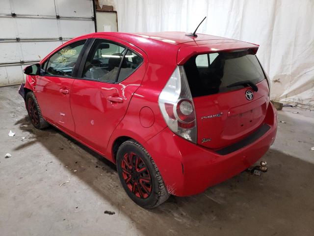 Photo 3 from auction – 2014 TOYOTA PRIUS C with VIN JTDKDTB32E1074687