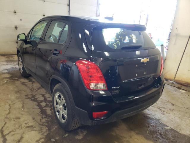 Photo 3 from auction – 2017 CHEVROLET TRAX LS with VIN 3GNCJKSB8HL225874