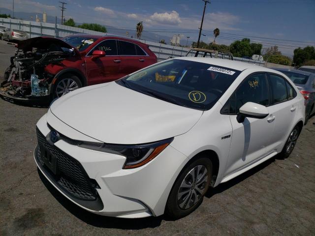 Photo 2 from auction – 2021 TOYOTA COROLLA LE with VIN JTDEAMDE5MJ000124