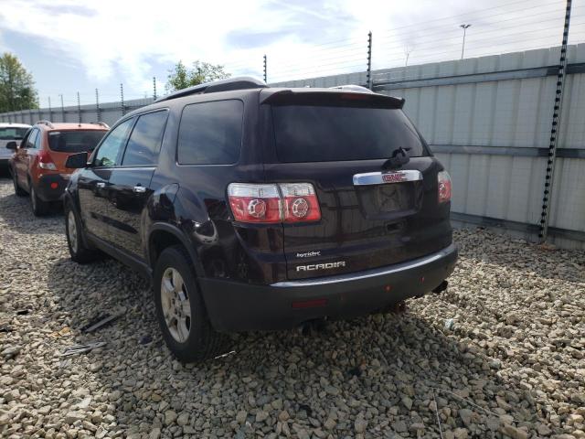 Photo 3 from auction – 2009 GMC ACADIA SLE with VIN 1GKER13D79J123645