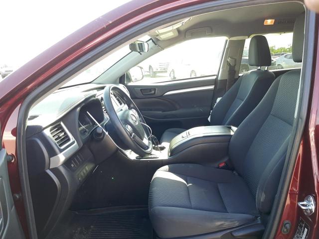 Photo 5 from auction – 2017 TOYOTA HIGHLANDER with VIN 5TDZZRFH5HS201948