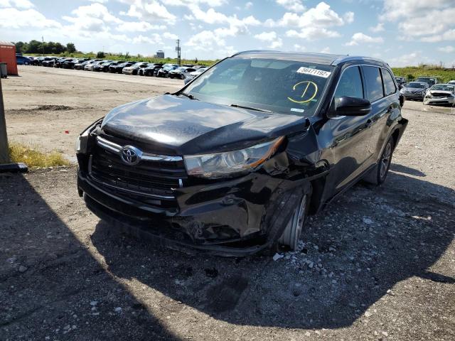 Photo 2 from auction – 2015 TOYOTA HIGHLANDER with VIN 5TDKKRFH1FS052814