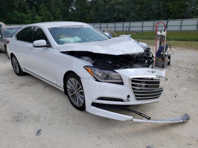 GENESIS G80 BASE 2017 with VIN KMHGN4JE8HU203302 - Photo from auction