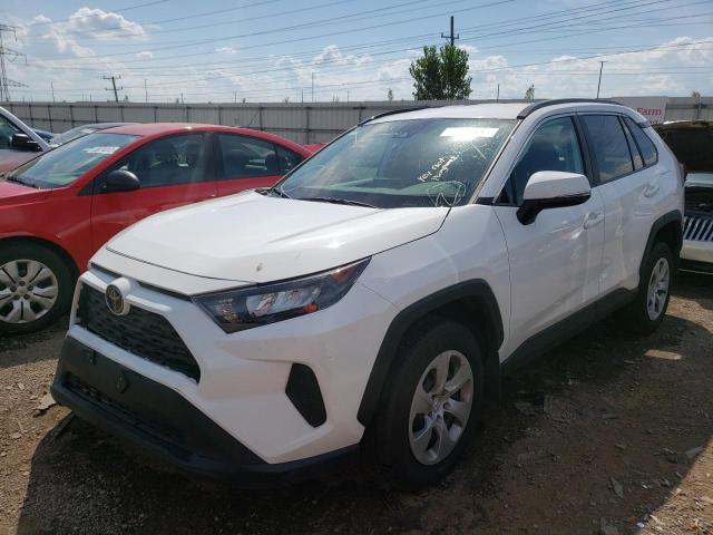 Photo 2 from auction – 2021 TOYOTA RAV4 LE with VIN 2T3G1RFV2MC246022