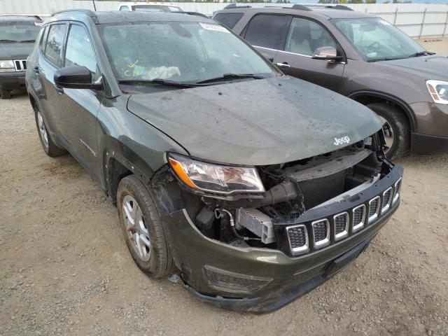 JEEP COMPASS SP 2018 with VIN 3C4NJCAB7JT139924 - Photo from auction