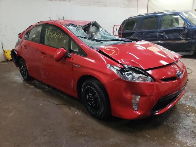TOYOTA PRIUS 2015 with VIN JTDKN3DU3F1980867 - Photo from auction
