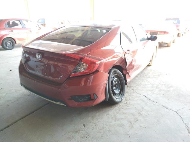 Photo 4 from auction – 2019 HONDA CIVIC LX with VIN 19XFC2F65KE045583