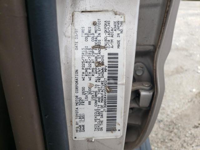Photo 10 from auction – 1997 TOYOTA 4RUNNER SR with VIN JT3GN86R4V0039027