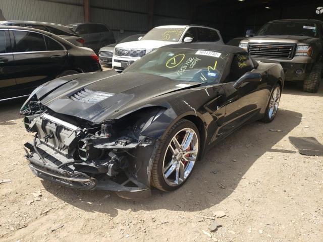 Photo 2 from auction – 2014 CHEVROLET CORVETTE S with VIN 1G1YM3D75E5128544