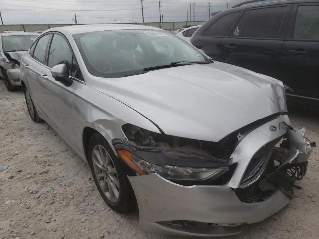FORD FUSION SE 2017 with VIN 3FA6P0H70HR186468 - Photo from auction