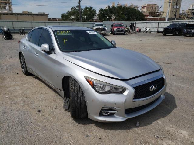 INFINITI Q50 BASE 2015 with VIN JN1BV7AP1FM332290 - Photo from auction