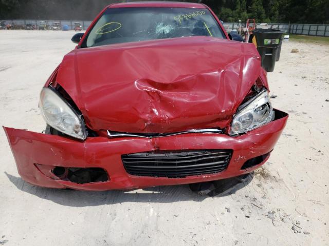 Photo 9 from auction – 2007 CHEVROLET IMPALA LTZ with VIN 2G1WU58R079282969