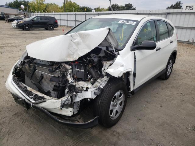Photo 2 from auction – 2016 HONDA CR-V LX with VIN 5J6RM3H39GL030600