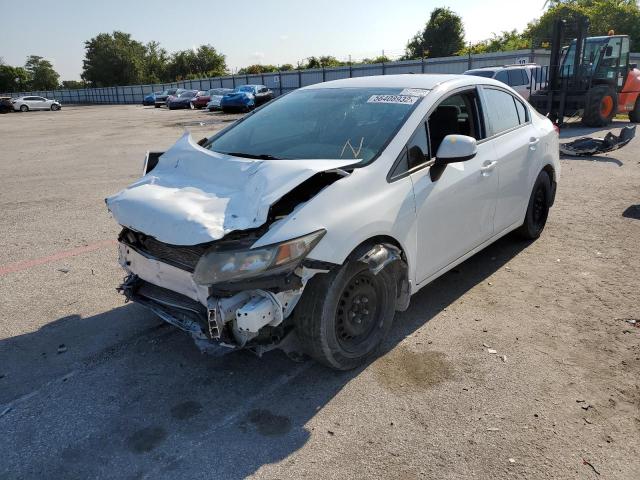 Photo 2 from auction – 2013 HONDA CIVIC LX with VIN 19XFB2F58DE081216