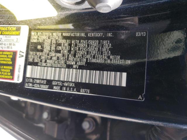 Photo 10 from auction – 2013 TOYOTA VENZA LE with VIN 4T3BK3BB7DU090350