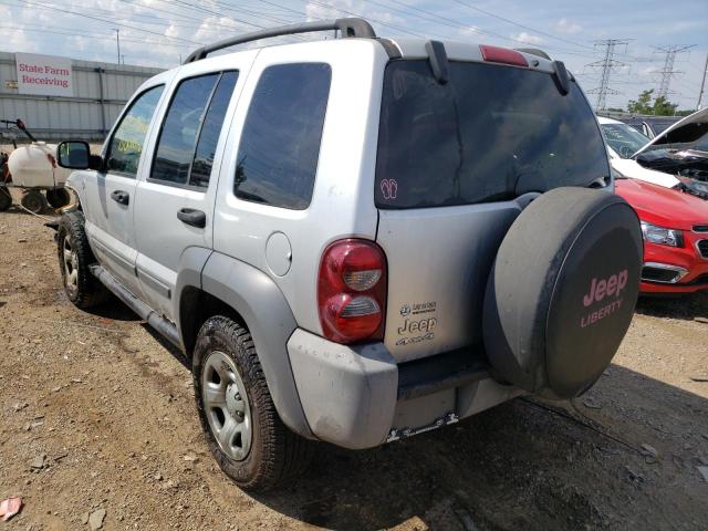 Photo 3 from auction – 2005 JEEP LIBERTY SP with VIN 1J4GL48K75W520908