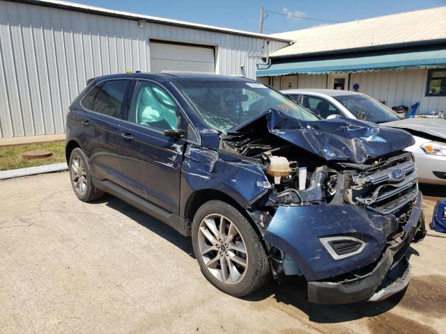 FORD EDGE TITAN 2017 with VIN 2FMPK4K97HBB02817 - Photo from auction